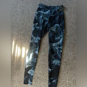 Old Navy Blue Swirl Leggings